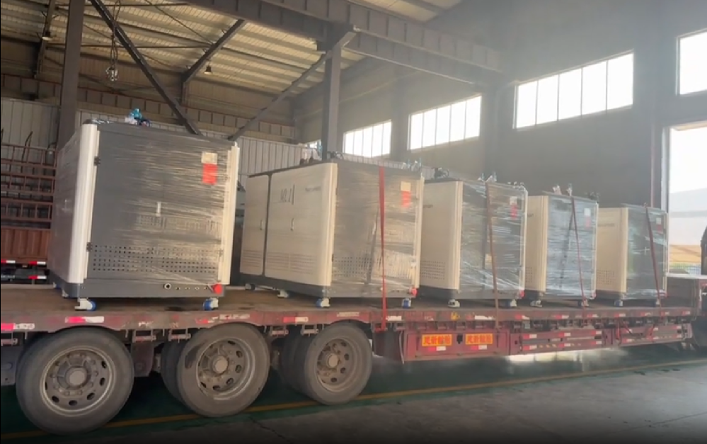 東莞某食品廠使用5臺0.5噸燃?xì)庹羝l(fā)生器